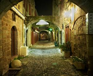 rhodes old town